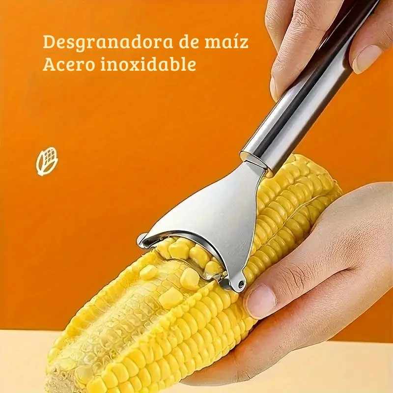 🌽 Desgranador de Mazorca en Acero Inoxidable 🤩 Paga 1 LLeva 2
