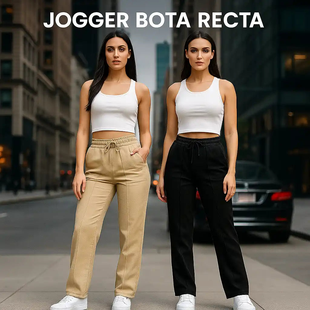 🔥LLEVA 3 UNIDADES👖Joggers Bota Recta