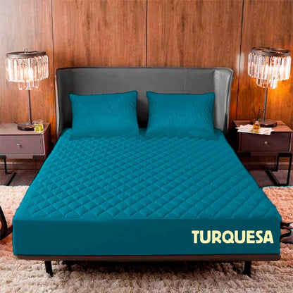 Protector Antifluido De Colchón + Gratis 🎁Protectores De Almohadas