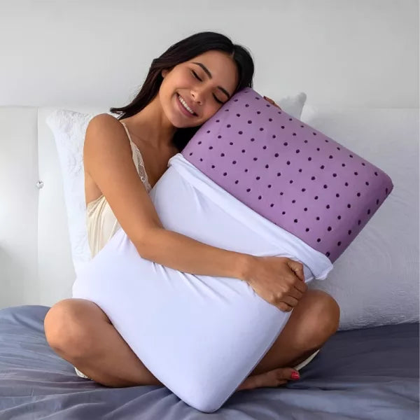 Almohada Pillow con Aromaterapia😴Regalo🎁Aceite De Lavanda + Curso Virtual De MindFulness