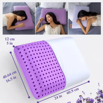 Almohada Pillow con Aromaterapia😴Regalo🎁Aceite De Lavanda + Curso Virtual De MindFulness
