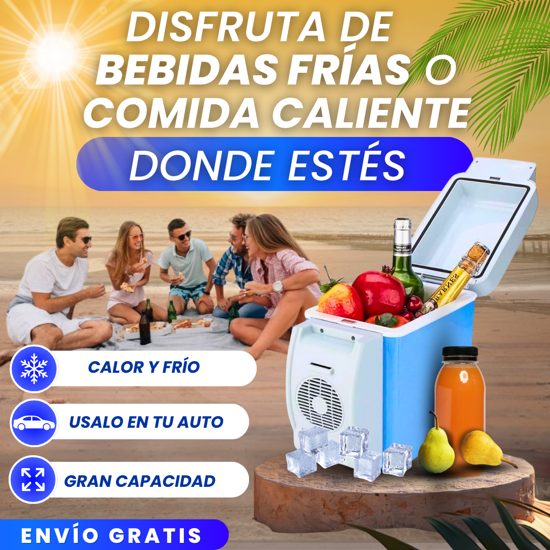 CoolCar™ Refrigerador y Calentador Portátil