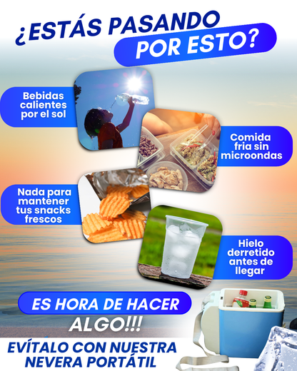 CoolCar™ Refrigerador y Calentador Portátil