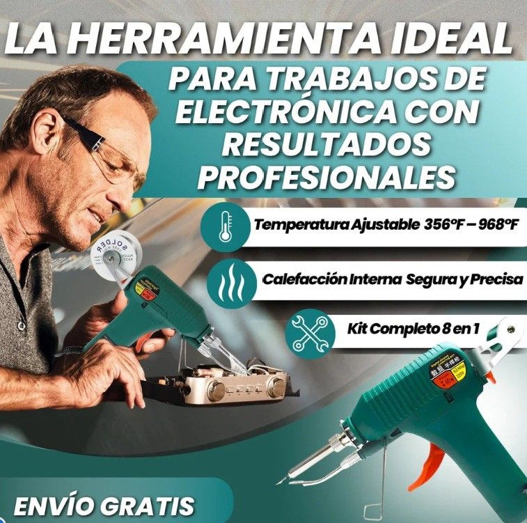 Kit De Soldadura – ¡Precisión y Potencia En Tus Manos!