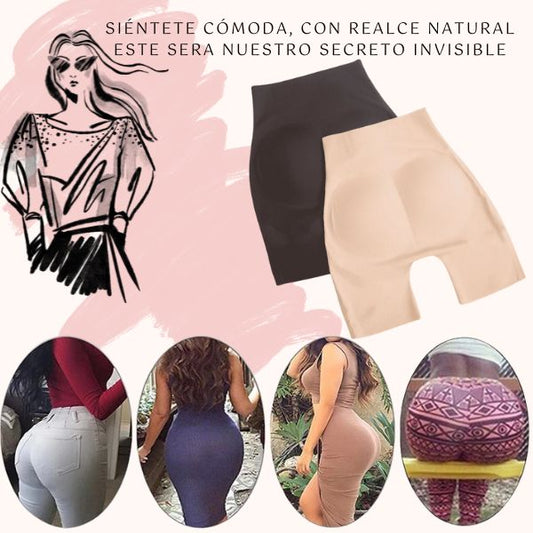 SlimSecret™👗Paga 1 Lleva 2 🤩 Faja-Short Moldeadora Invisible, Ultra comoda con Relleno De Gluteos