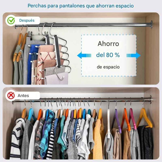 💎 Gancho Organizador Multiusos 5 en 1 🤩Lleva 2 X 1