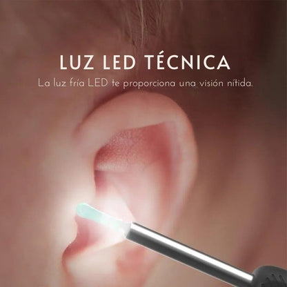 ✨ Removedor De Cera De Oídos HD y WiFi + Gratis🎁Set x 6  Barras De Limpieza Manual