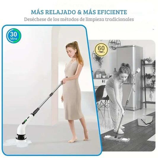 ✨ Cepillo de Limpieza Eléctrico 9 en 1