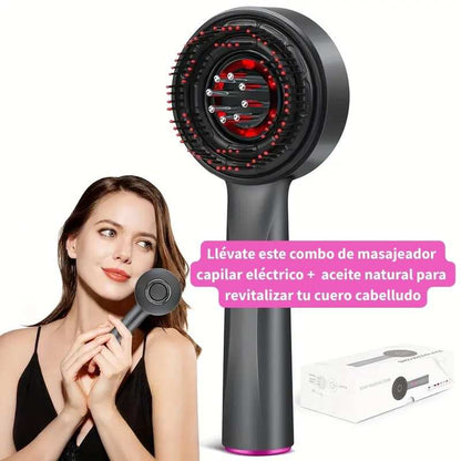 ✨ Combo Masajeador Capilar + Aceite 🌿💆‍♂️