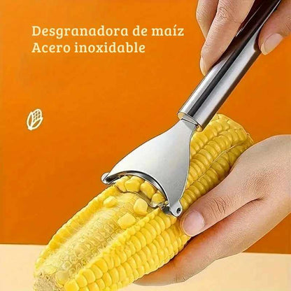 🌽 Desgranador de Mazorca en Acero Inoxidable 🤩 Paga 1 LLeva 2