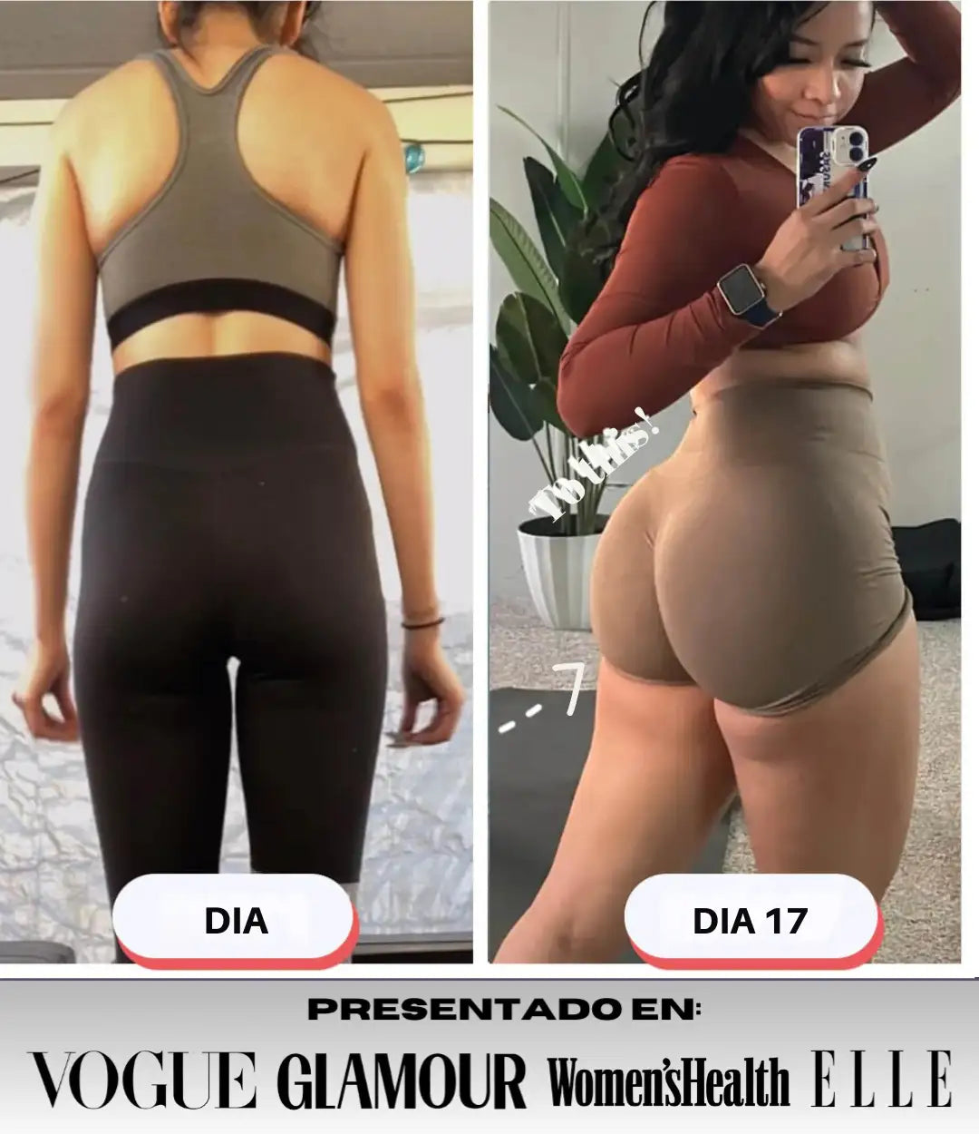 BumTonic®  Tonifica y Aumenta Tus Gluteos +🎁Gratis Aceite Quemador De Grasa Reafirmante