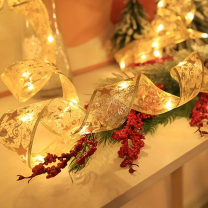 🎅Luces De Hadas🎄  Cinta Navideña